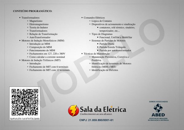 Curso De Comandos El Tricos Online Na Teoria E Pr Tica Sala Da El Trica