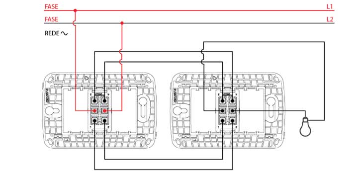 como instalar interruptor paralelo - three way 5